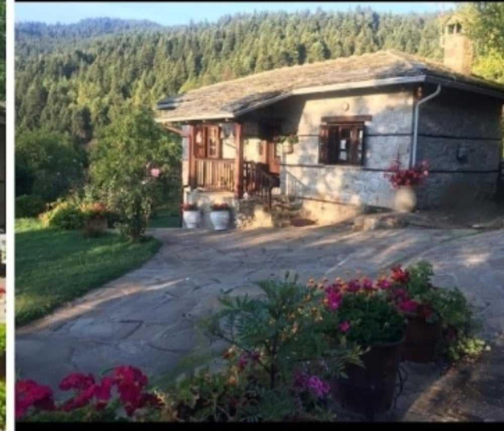 Παραδοσιακή Πέτρινη Κατοικία Στην Βλάχα Ελάτης Zewnętrze zdjęcie